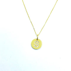 Comprar collar de oro Lecarré personalizable letras iniciales online precios baratos, comprar collar de oro 18K Lecarré personalizable letras iniciales en Mallorca