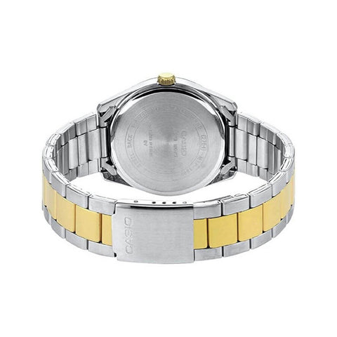 Reloj Casio clásico analógico de acero bicolor para mujer