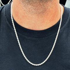 Un evento Desesperado Agencia de viajes ▷ Cadena de plata trenzada cordón Salomónico para Hombre o mujer 3mm – Joyeria Zeller Un evento Desesperado Agencia de viajes ▷ Cadena de plata trenzada cordón Salomónico para Hombre o mujer 3mm – Joyeria Zeller
