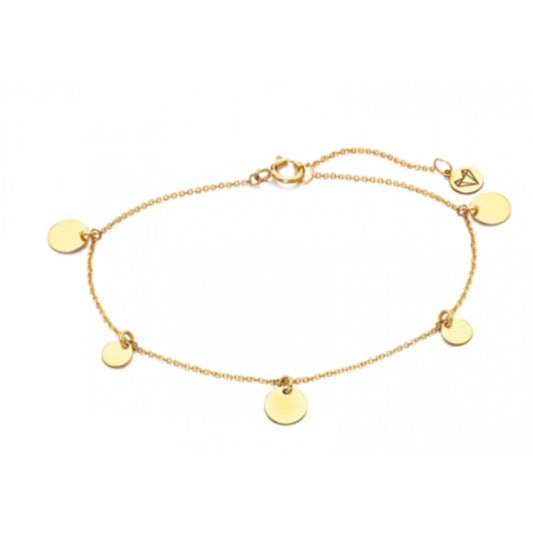 Pulsera de Oro 18k Lecarré de chapitas para Mujer