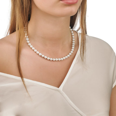 MAJORICA Collar Lyra 45cm 7mm - Joyeria Zeller