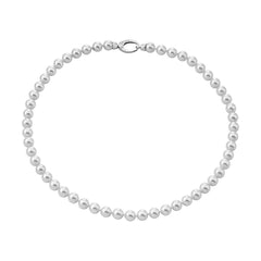 Collar de plata MAJORICA perlas blancas Lyra 50cm para mujer