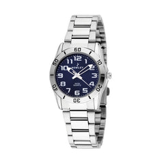 Reloj Nowley Junior de acero con la esfera azul marino