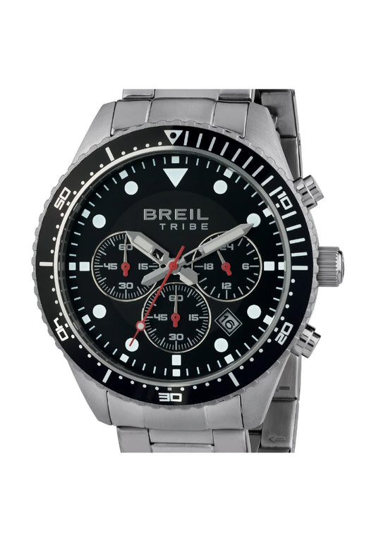 Reloj de acero BREIL Tribe sail negro blanco para hombre