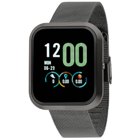 Reloj NOWLEY Smartwatch CITY correa esterilla negra para hombre