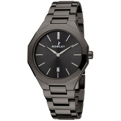 Reloj Nowley plano acero negro para hombre