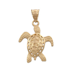 Colgante de oro 18k tortuga marina para mujer